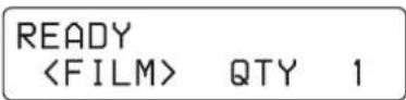 SONY UP-D72XR - Appuyez une nouvelle fois sur la touche MENU pour quitter le menu de réglage du tirage. - 1