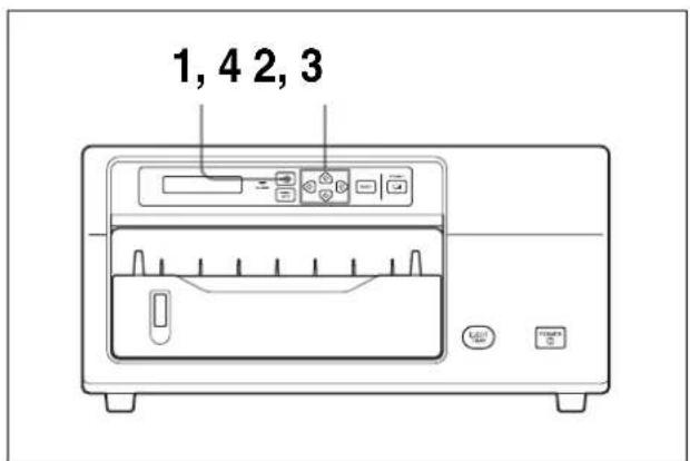 SONY UP-D72XR - Réglage du mode d'impression miroir - 1