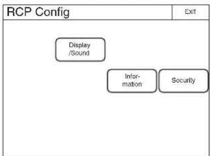 SONY RCP-1500 - Affichez l'écran RCP Config. (page 51) - 1