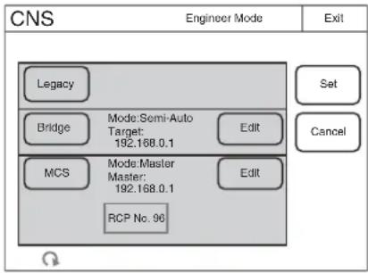 SONY RCP-1500 - Appuyez sur CNS. - 1