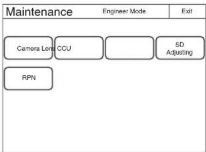 SONY RCP-1500 - Appuyez sur Maintenance. L'écran Maintenance s'affiche. - 1