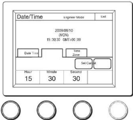 SONY RCP-1500 - Réglage de l'horloge - 5