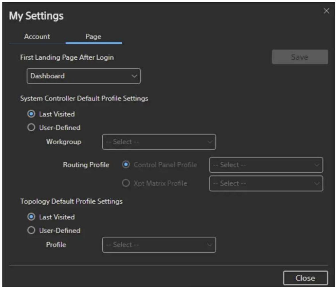 SONY PWS-110NM1 - Configuration de la page d'accueil affichée après la connexion - 1