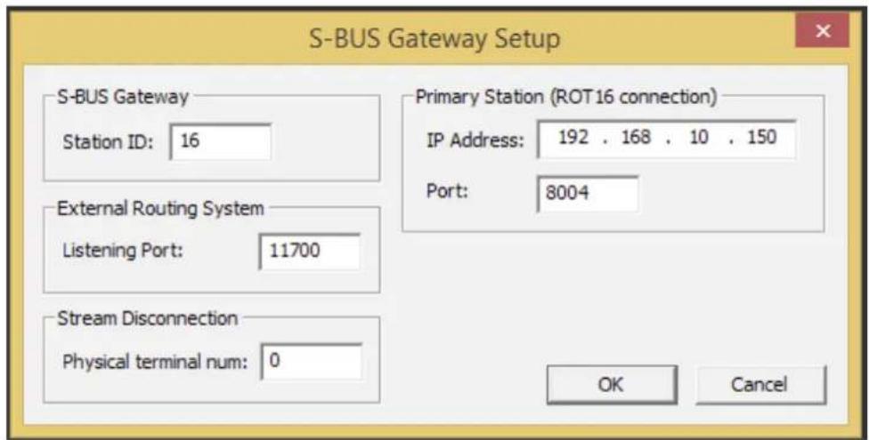 SONY PWS-110NM1 - Configuration du service de passerelle S-BUS - 1