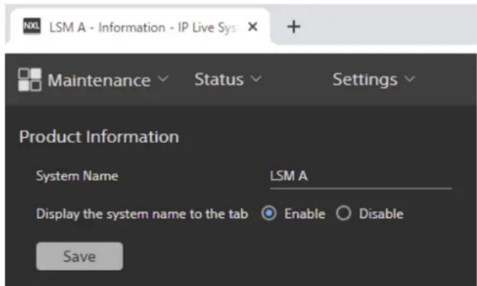 SONY PWS-110NM1 - Product Information - 1