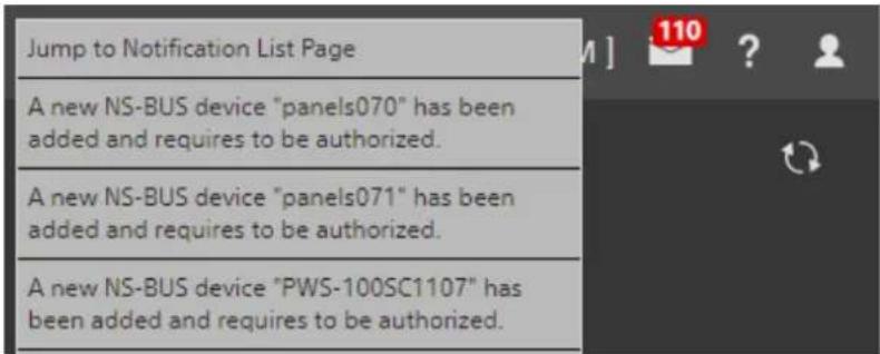 SONY PWS-110NM1 - Vérification des notifications de tâche - 2