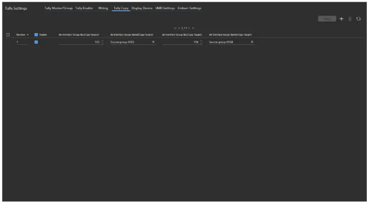 SONY PWS-100NM1 - Copie des informations de comptage du groupe d'interfaces AV (source) - 1
