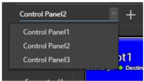 SONY PWS-100NM1 - Modification des paramètres du panneau de contrôle - 1