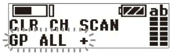 CLR CH SCAN GP ALL +
