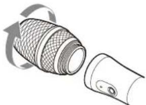SONY UWP-D21 - Remplacement de l'unité microphone Retrait de l'unité microphone - 1