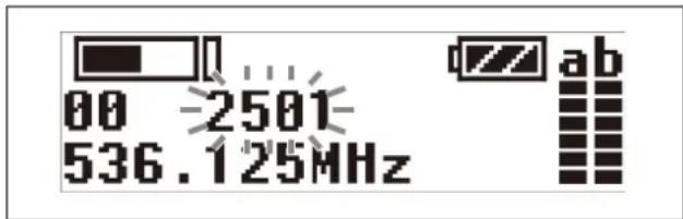 00 -2501- 536.125MHz ab