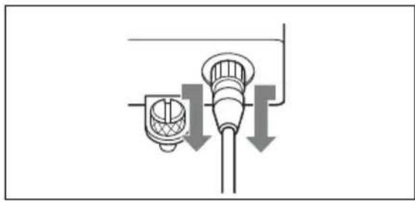 SONY WRR-855S - Abtrennen des Stromkabels - 1