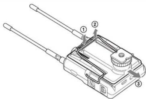 SONY UTX-P03 - Retrait de l'adaptateur de caméra - 1