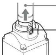 SONY UTX-P03 - Fixation des accessoires à l'émetteur enfichable (UTX-P03) - 2