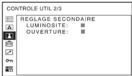 SONY PVM-2551MD - Menu CONTROLE UTIL - 2