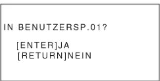 SONY PVM-2551MD - Zum Speichern der Bildeinstellung - 2
