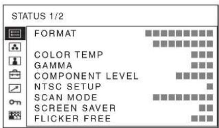 SONY PVM-2551MD - メニュー表示言語の切り 換え - 2