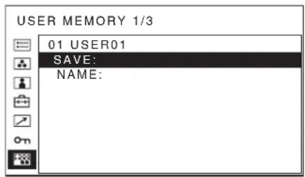 SONY PVM-2551MD - To save the picture setting - 1