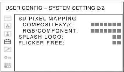 SONY PVM-2551MD - SYSTEM SETTING - 2