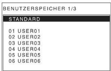SONY PVM-2551MD - Laden aus dem BENUTZERSPEICHER - 2