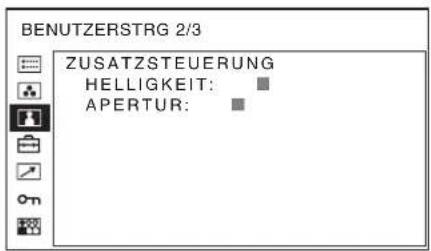 SONY PVM-2551MD - Menü BENUTZERSTRG - 2