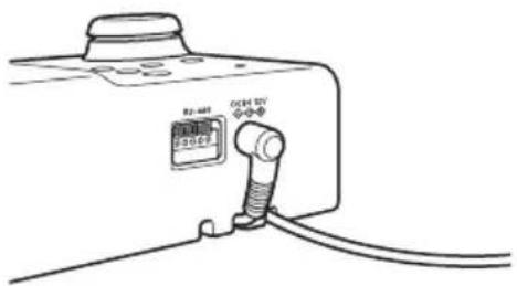 SONY RM-NS1000 - Connecting the AC Adapter - 2