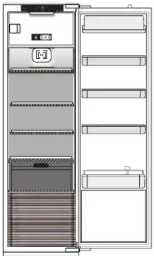 BAUKNECHT KSI 18GF2 P2 - COME CONSERVARE ALIMENTI E BEVANDE FRESCHI - 1