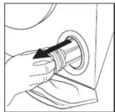 BAUKNECHT B7 89 SILENCE EE - Rengora tomningsumpens filter/tomma ut aterstaende vatten - 5