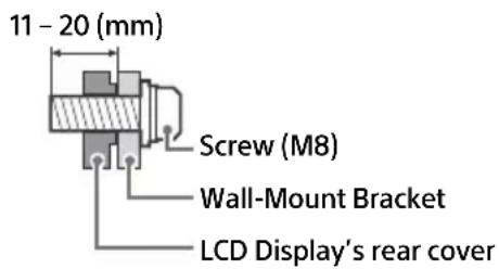 SONY FW-85BZ35L - For product protection and safety reasons, Sony strongly recommends that installation of your LCD Display on the wall be performed by qualified professionals. Do not attempt to install it yourself. - 1