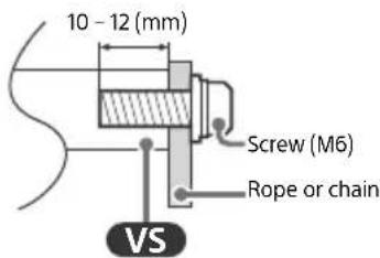 SONY FW-85BZ35L - Recommended Measures to Secure the LCD Display (models with Table-Top Stand only) - 3
