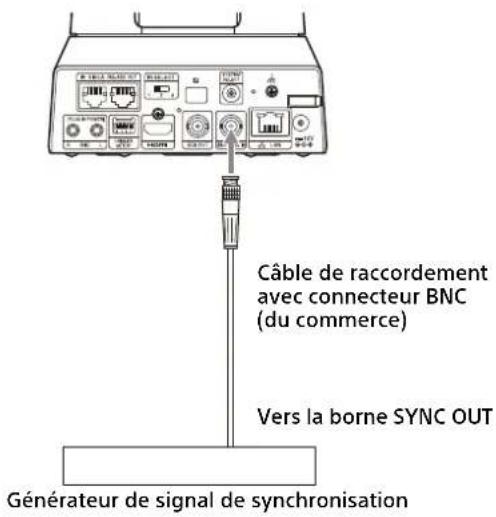 SONY SRG-X402 - Synchronisation externe (BRC-X400/X401) - 1