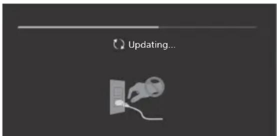 SONY FW-75BZ35F - [Yeni bir TV sistem yazılım güncellemesi var...] mesajı görüntülendiği zaman. - 1