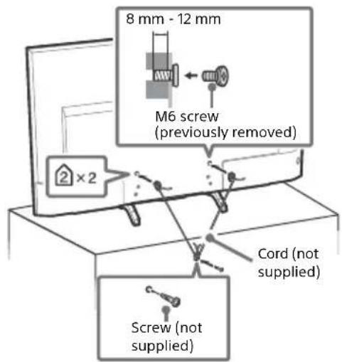 SONY FW-75XE8501 - Topple prevention - 4