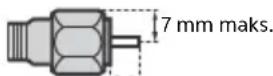 SONY FW-75XE8501 - Anbefaling af F-type stik - 1