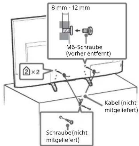 SONY FW-65XE8501 - Verhinderung des Umkippens - 2