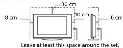 SONY FW-65XE8501 - Ventilation - 2