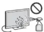 SONY FW-65XE8501 - Television näytön pinnan ja kotelon käsitteleminen ja puhdistaminen - 1