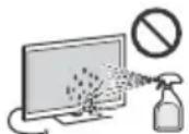 SONY FW-65XE8501 - Handling and cleaning the screen surface/cabinet of the TV set - 1
