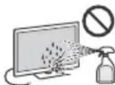 SONY FW-65XE8501 - Χειρισμός και καθαρισμός της επιφάνειας της οθόνης/ περιβλήματος της τηλεόρασης - 1