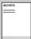 SONY FW-55BZ40H - Hướng dẫn tham khảo (hướng dẫn này) / Tài liệu an toàn - 1