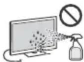 SONY FW-55BZ35F - Handling and cleaning the screen surface/cabinet of the LCD Monitor - 1