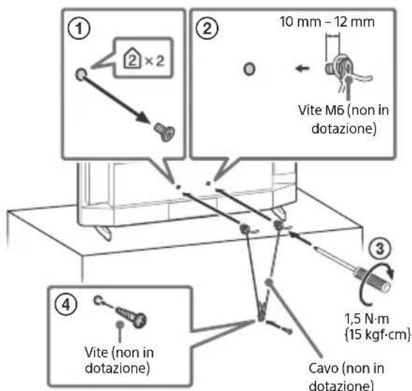 SONY FW-55BZ30J1 - Prevenzione delle cadute - 3