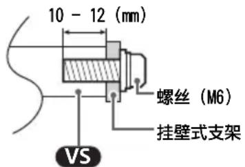 SONY FW-50BZ30L - 使用可选的挂壁式支架 （SU-WL850 或 SU-WL450） ^* （未提供） - 1