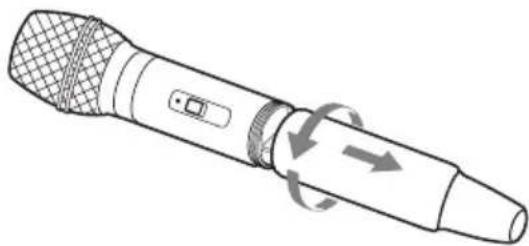 SONY UWP-V6 - Microphone à main (UTX-H2) - 1