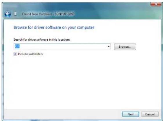 SONY UP-990AD - Procédure à suivre en cas d'installation accidentelle du pilote d'imprimante pour Windows 2000/Windows XP - 4