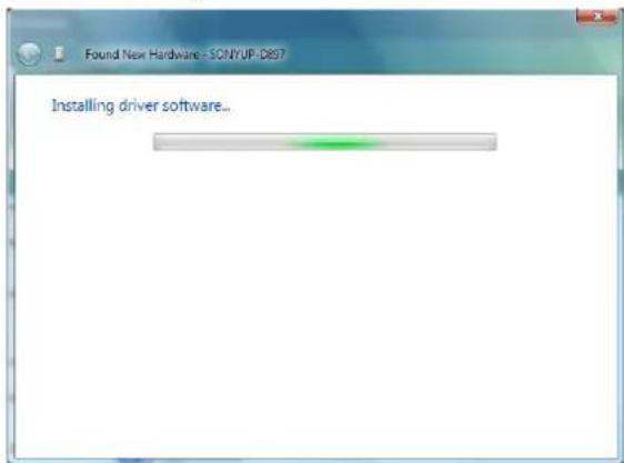 SONY UP-990AD - Procédure à suivre en cas d'installation accidentelle du pilote d'imprimante pour Windows 2000/Windows XP - 6
