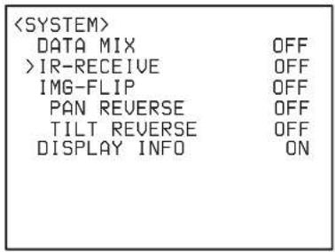 SONY BRC-300P - Opérations de menu à l'aide du pupitre de télécommande RM-BR300 - 4