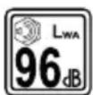 Kärcher LTR 3-18 Dual - Symbolen op het apparaat - 9