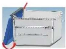 HAIER H4F272WDH1 - Passos de limpeza da gaveta - 4