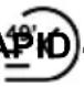 HOOVER HF 6C2F0PX - PROGRAMME LEGEND - 6